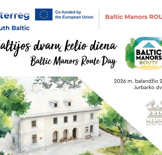 Baltijos dvarų kelias: pradedama nauja iniciatyva Baltijos jūros regione, siekiama Europos Tarybos pripažinimo