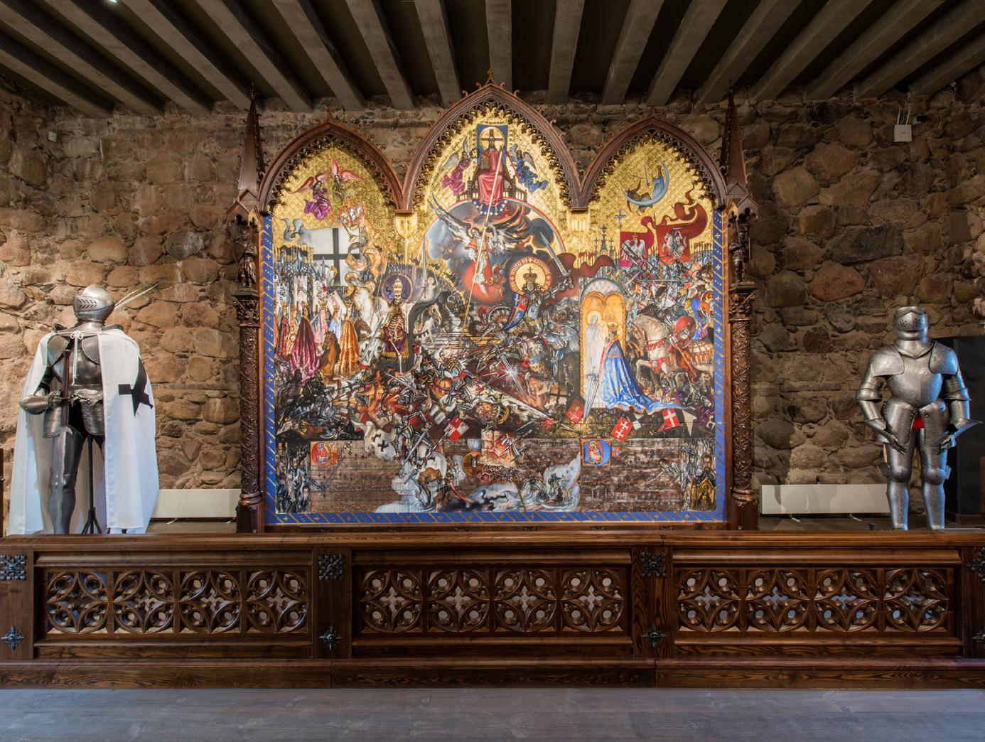 Interiors and exclusive collections of Lithuanian castles and manors 