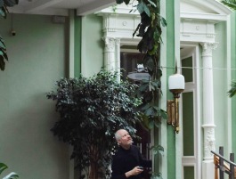 Instaliacijos autorius menininkas iš Suomijos Alexanderis Reichsteinas