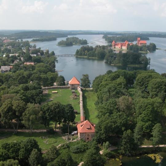 Trakai peninsula castle
